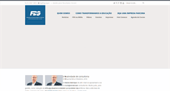 Desktop Screenshot of fdg.org.br