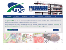 Tablet Screenshot of fdg.fr